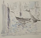 Peter Abram - Benetke, akvarel